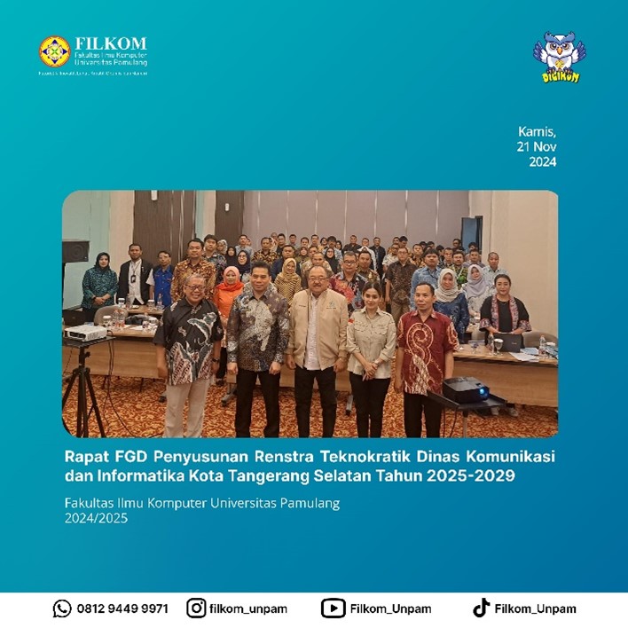 Rapat Penyusunan Renstra Teknokratik Diskominfo Tangsel 2025-2029