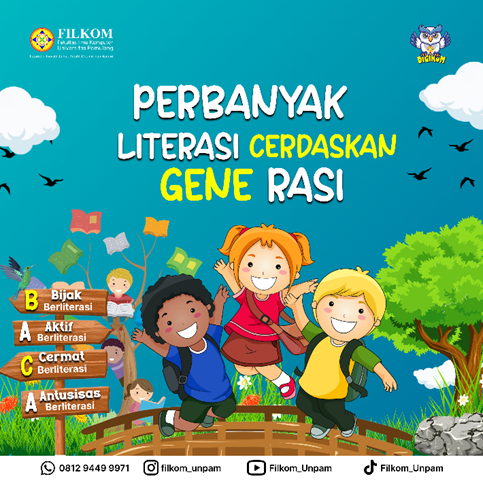 Perbanyak Literasi, Cerdaskan Generasi